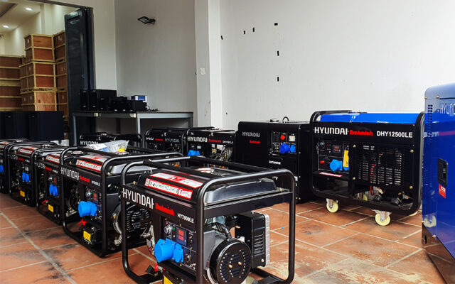 Máy phát điện 1 pha Hyundai