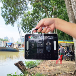 Trạm sạc dự phòng di động HPgreen HPG500L Pin Lithium công suất 300Wh