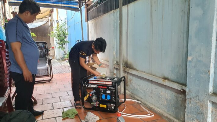 đấu nối máy phát điện