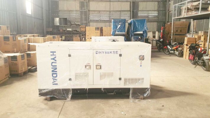 Công suất máy phát điện Hyundai