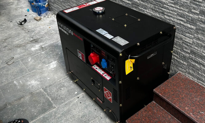 Máy phát điện cho tiệm in ấn quảng cáo